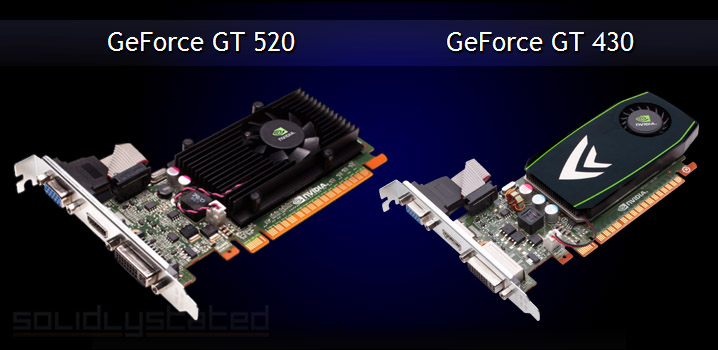 Geforce 430 vs 520