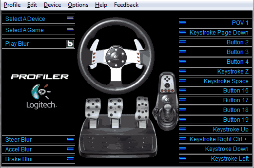 G27 Custom Commands Logitech Profiler Custom Commands