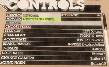DiRT 2 Controls DiRT 2 Controls