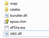 zlib1.dll is missing from ePSXe emulator