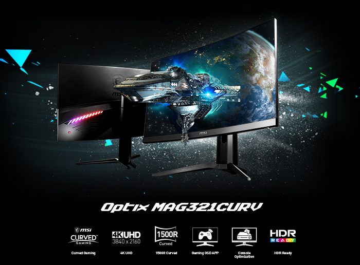 Immersive Gaming with the MSI Optix MAG24C A 24-Inch Curved Monitor Built for Speed and Precision